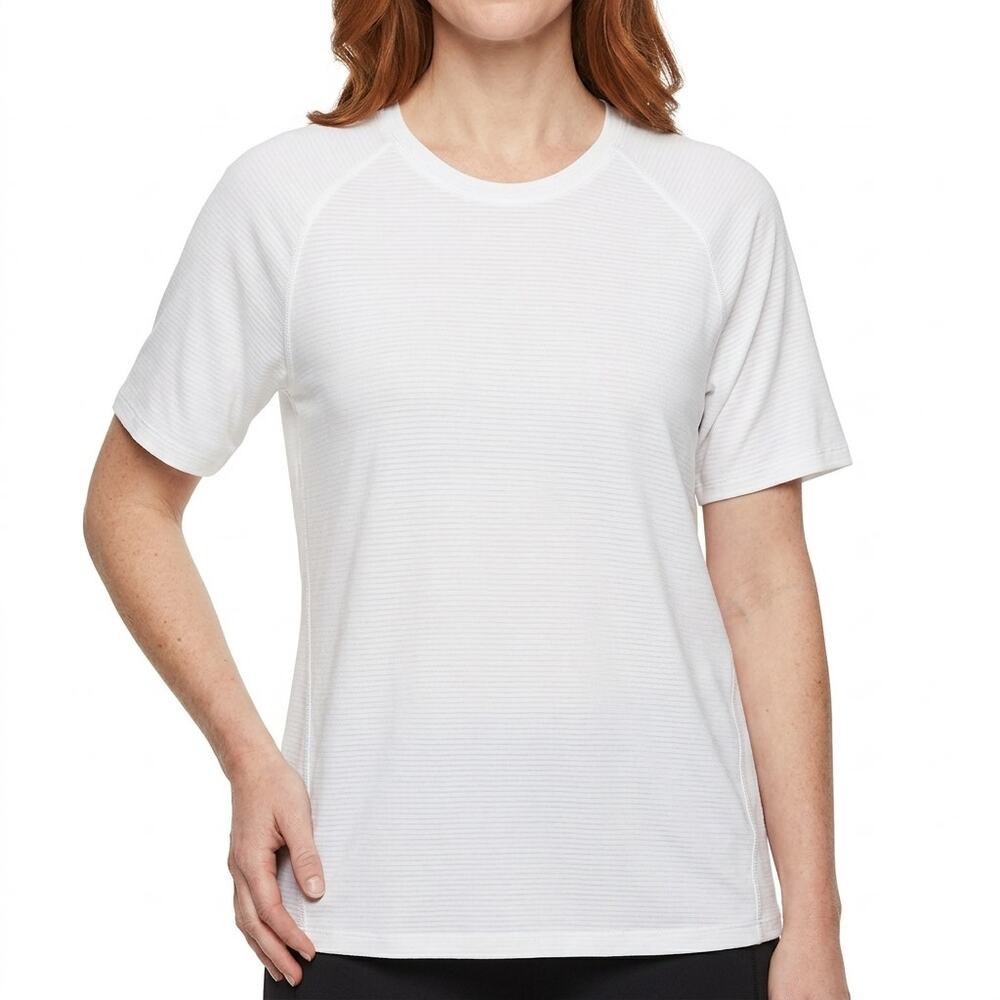 tasc Performance White Lightweight T-Shirt Women Size XXL